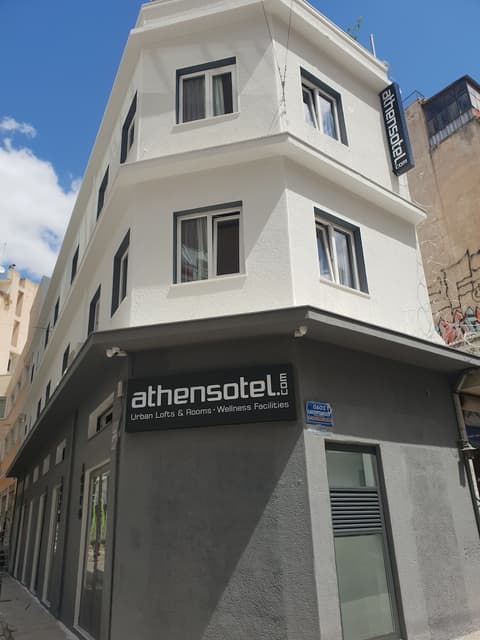 athensotel, Exterior
