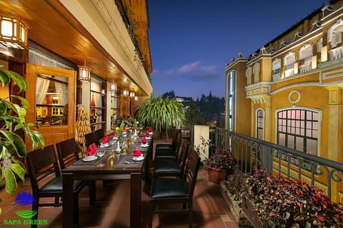 Sapa Green Hotel, Restaurant