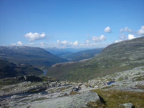 Voss fjellstove Rongastovo, Hiking