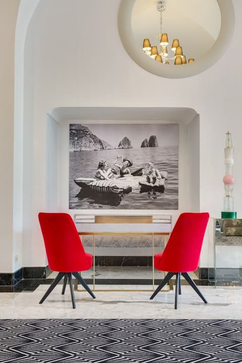 Hotel Punta Tragara, Interior entrance