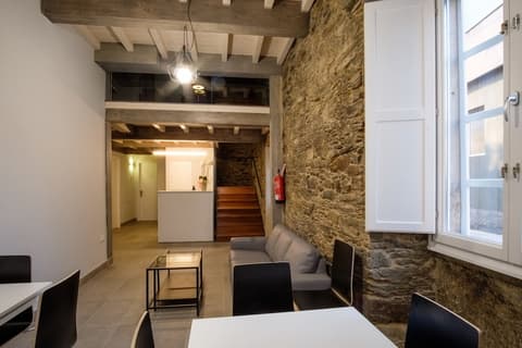 Pensión Domus Gallery, Lobby sitting area