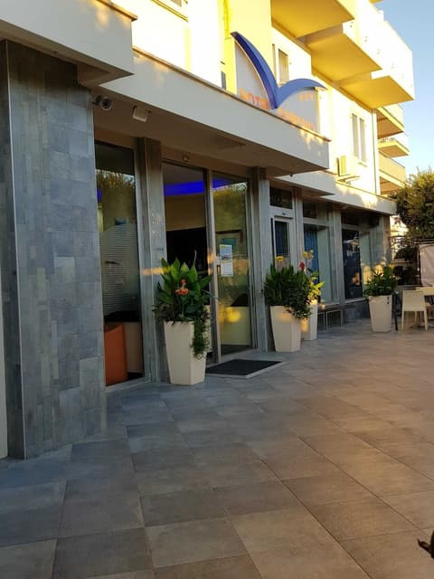 Hotel Gabbiano, Front of property