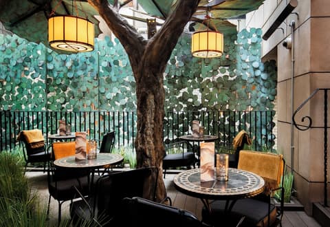 L'oscar London, Terrace/patio