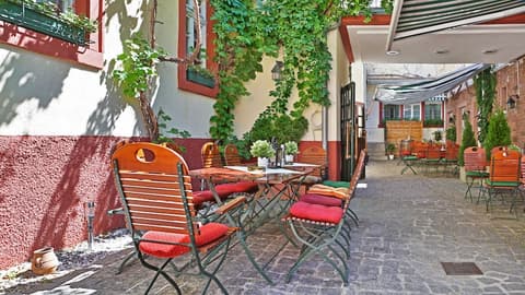 Das Lamm Heidelberg, Outdoor dining