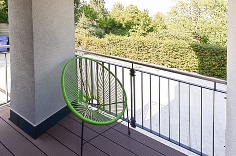 Eco Smart Apartments Erlangen, Balcony