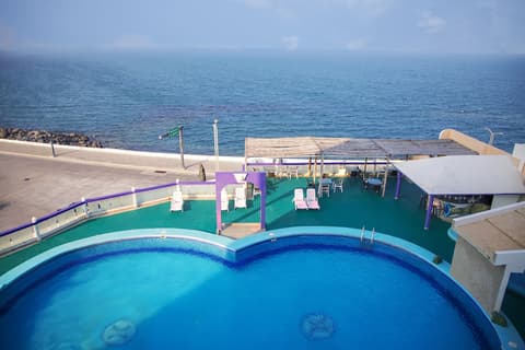 Hotel Lois Veracruz, Terrace/patio