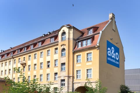 a&o Leipzig Hauptbahnhof, Front of property