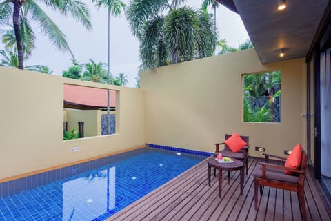 New Star Beach Resort, Private pool