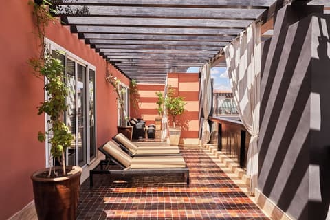 Hôtel & Ryads Barrière Le Naoura, Terrace/patio
