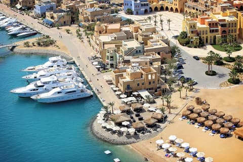 Ali Pasha Hotel El Gouna, Aerial view