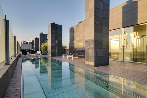 PCM Forum Alcalá, Outdoor spa tub