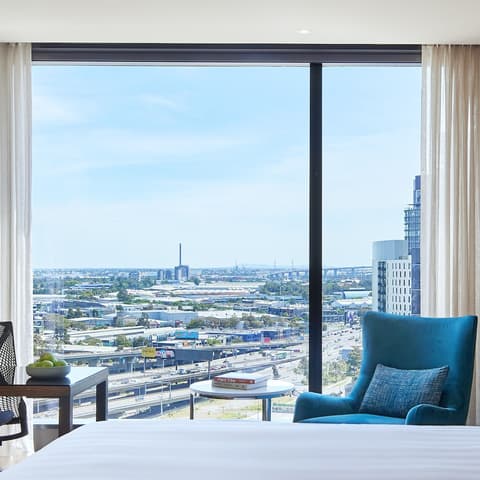 Pan Pacific Melbourne, View from room