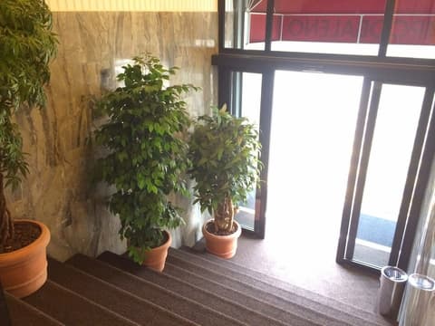 Hotel Arcobaleno, Interior entrance