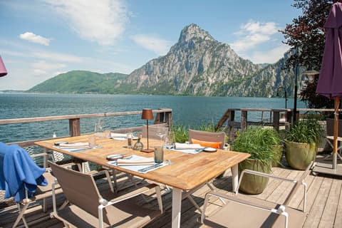 Das Traunsee, Terrace/patio