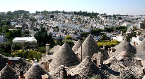 Trulli Holiday Albergo Diffuso, Aerial view