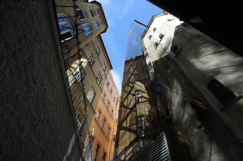 Hotel Petr, Exterior detail