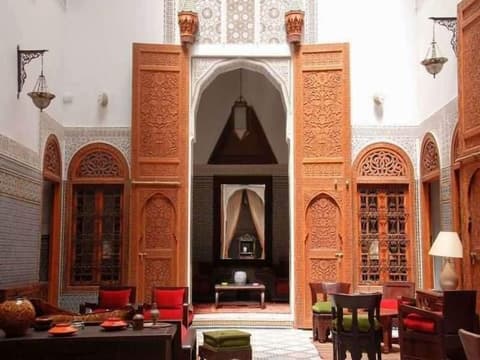 Riad au 20 Jasmins, Lobby lounge