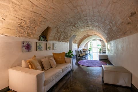 Hotel Villa del Lauro, Interior entrance