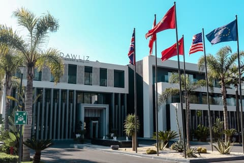 Dawliz Rabat Art & Spa, Front of property