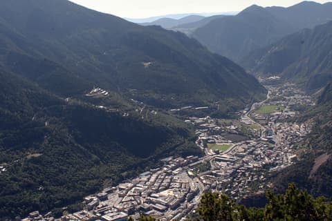 Hotel Pyrénées, Aerial view