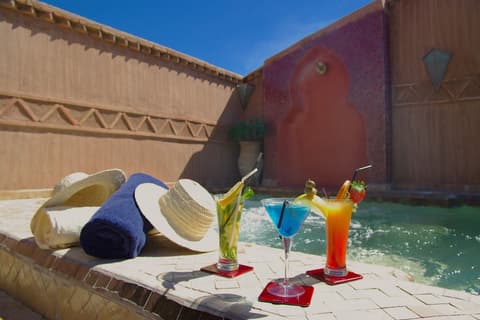 Riad Jona, Outdoor spa tub