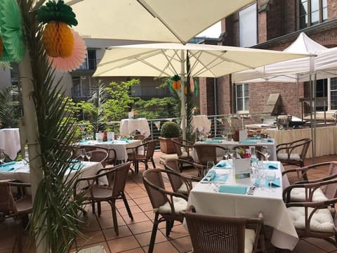 Hotel Collegium Leoninum, Terrace/patio