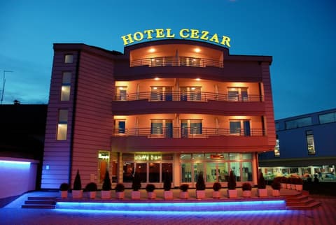 Cezar Hotel, Front of property - evening/night