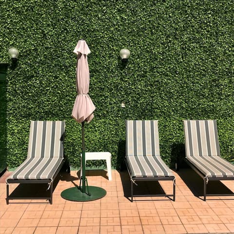 Crillon Mendoza, Garden