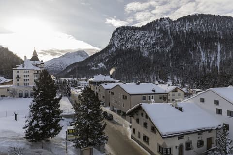 Hotel Bernina Pontresina, View from room