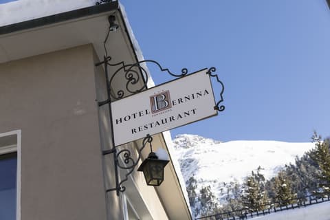 Hotel Bernina Pontresina, Exterior detail