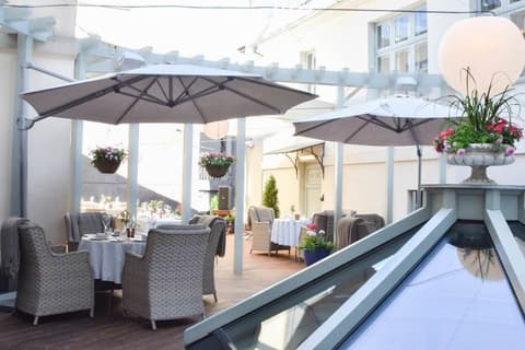 Hotel Antonius, Outdoor dining