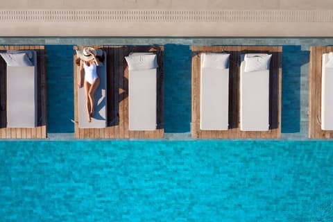 Manoulas Beach Mykonos Resort, Pool