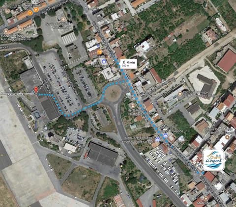 Charm Airport, Aerial view