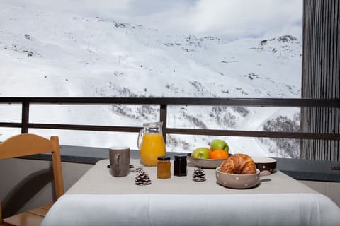 Azureva Les Menuires, Balcony