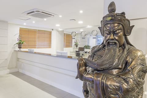 Hotel Global Grupos, Reception