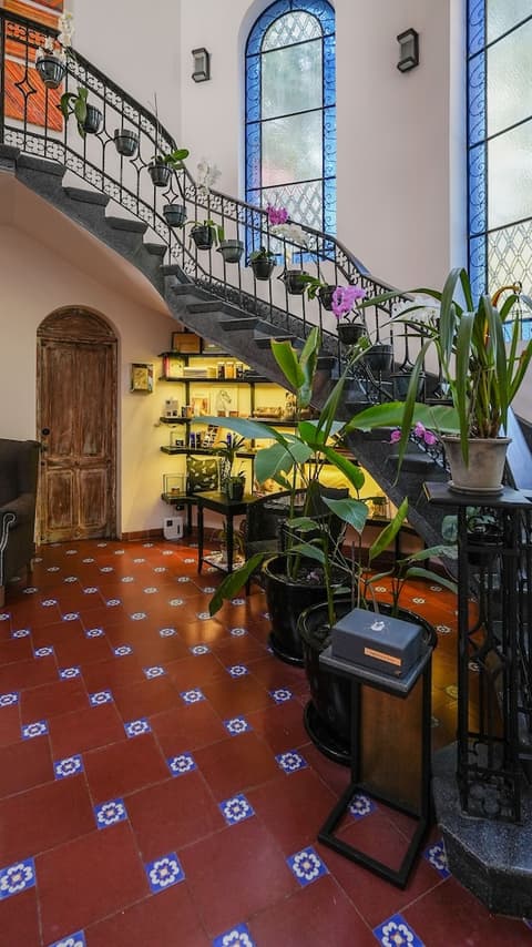 Orchid House Mexico City, Lobby sitting area