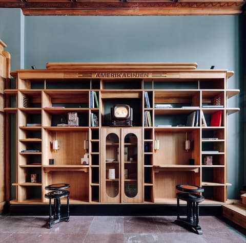 Amerikalinjen, Lobby