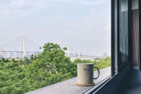 URSIDE Hotel Shanghai South Bund, View from room