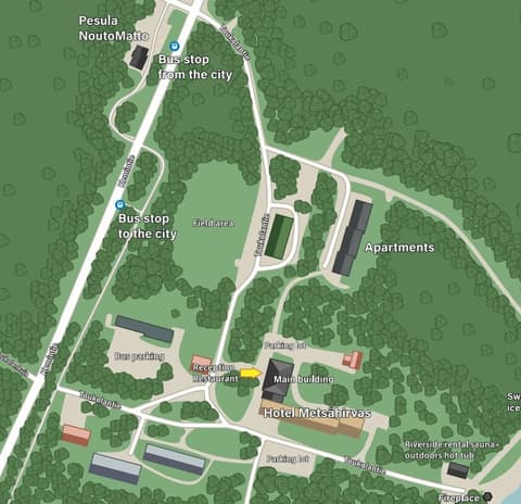 Hotel Metsähirvas, Living area