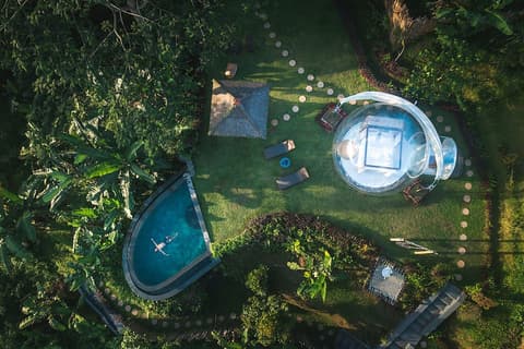 Bubble Hotel Bali Ubud - Glamping, Living area