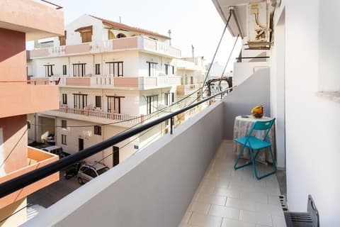 Spacious Apartment Heraklion, Balcony