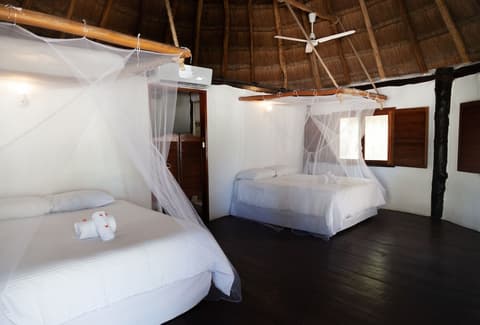 Blue Holbox Beach Front, Room