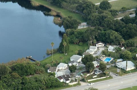 Lake Ida Beach Resort, Aerial view