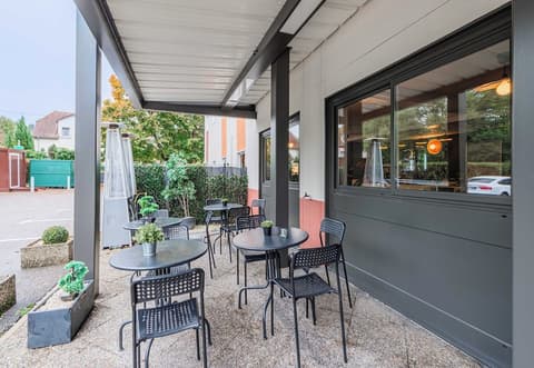 B&B HOTEL Mulhouse Dornach, Terrace/patio