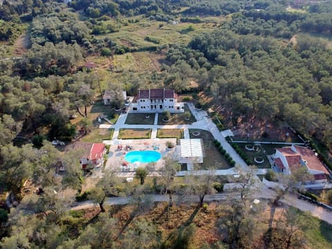 Alykes Family Resort, Aerial view
