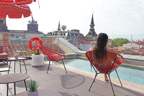 Pestana Collection Plaza Mayor, Rooftop pool