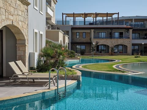 Atlantica Caldera Palace - All Inclusive, Terrace/patio