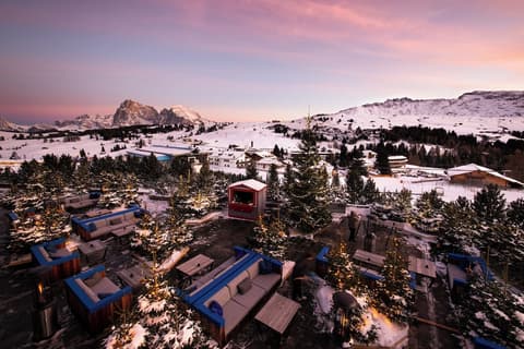 COMO Alpina Dolomites, Terrace/patio