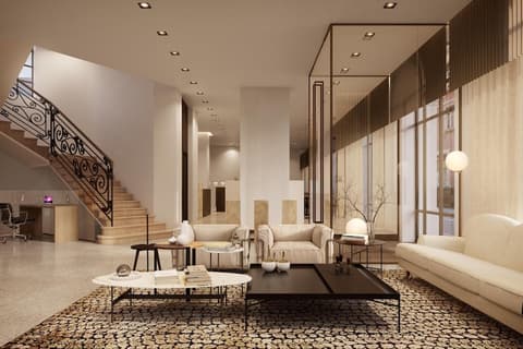 Boutique hotel touring, Lobby