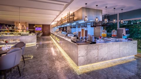 Braira Al Nakheel Hotel, Breakfast area